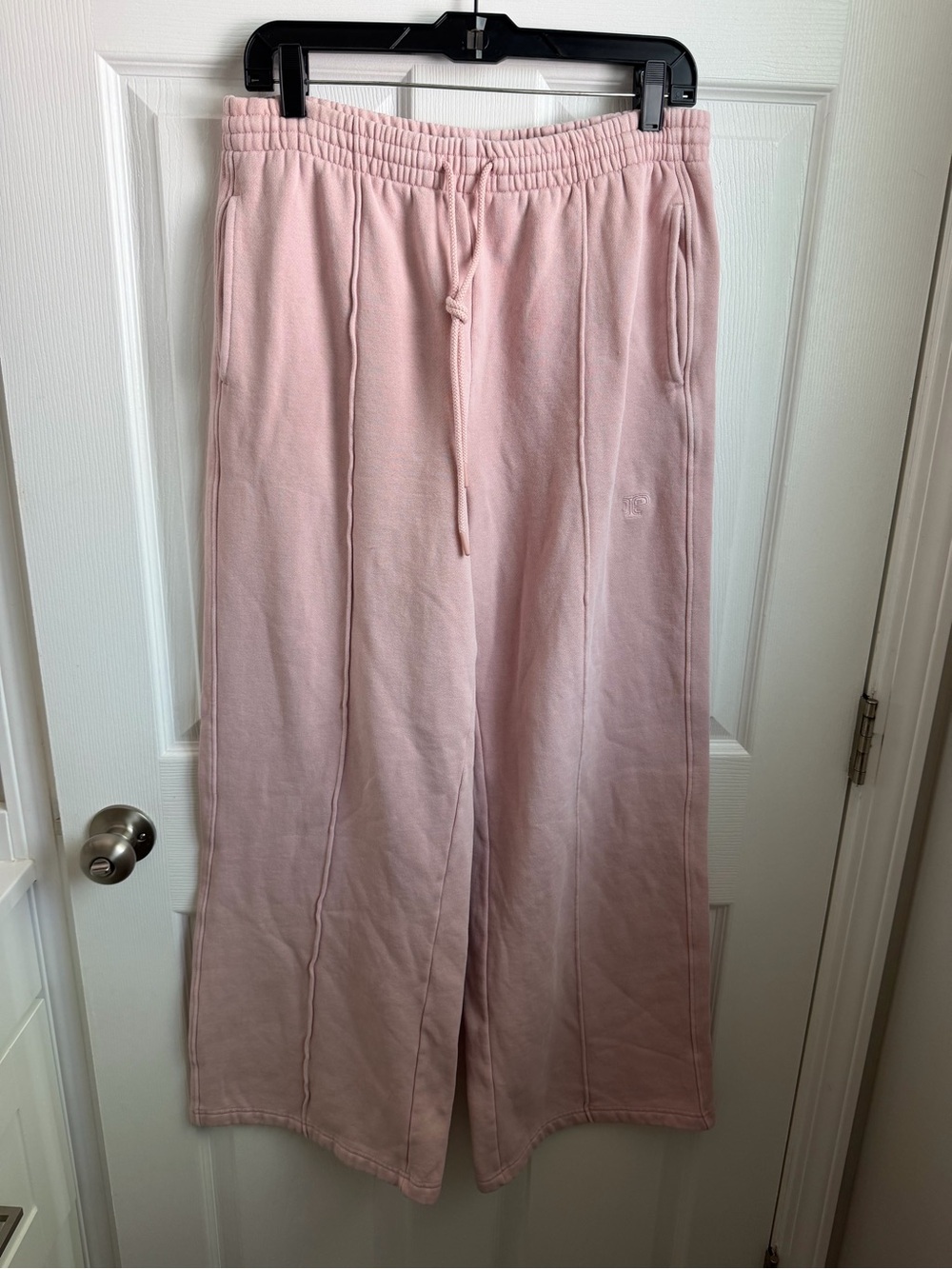 PINK Light Pink Wide-Leg Sweatpants